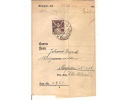 TROPPAU = OPAVA =SLOŽENÝ DOPIS /rok1923*c=91