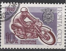 SSSR o Mi.3353 Sport - Motocyklová soutěž FIM