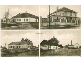 SEMICE - PÍSEK//TISK DO ZELENA//r.1925?//M71-64