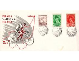 1948 Praha 1, Mezinárodní cyklistický závod Praha-Warszawa .