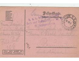 FELDPOST=do RYŽOVIŠTĚ/JESENÍKY  /rok1915*c3318