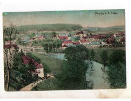 Písečná Jindřichův Hradec,prošlá r.1917, L3/77