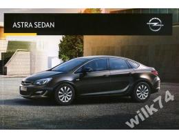 Opel Astra Sedan prospekt model 2016 PL