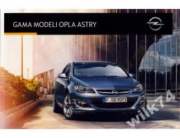 Opel Astra J prospekt 07 / 2015 PL