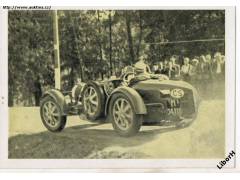 Bohdanečský okruh auto Bugati r.1938,neprošlá VP/248
