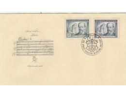 FDC =OBÁLKA +PŘITISK =HUDBA B.SMETANA /rok1949*c5405