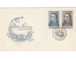 FDC =OBÁLKA +PŘITISK =BOŽENA NĚMCOVÁ /rok1950*c5413