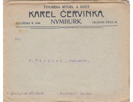 NYMBURK =REKLAMA ČERVINKA  /*c5524