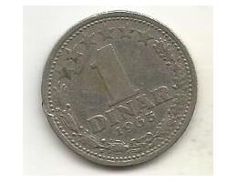 Jugoslávie 1 dinar 1965 (A2) 4.83