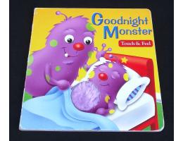 Goodnight Monster - Touch & Feel; leporelo