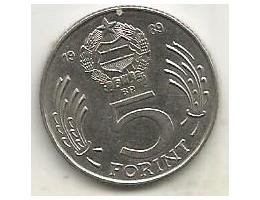 Maďarsko 5 forint 1989 (A4) 4.66