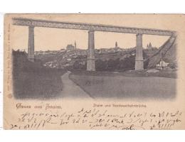 ZNAIM= ZNOJMO=VIADUKT ŽELEZNICE=rok1899?*A13426