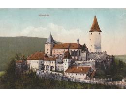 KŘIVOKLÁT  HRAD ASI r. 1915 NAKL.K. NITSCHE  ***HB966