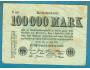 Německo 100000 marek 25.7.1923 série 65 tiskárna V Hakenster