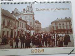 Nástěnný kalendář 2026 - Zapomenutý PROSTĚJOV , velikost A3