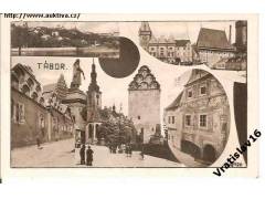 TÁBOR / KOLÁŽ /posláno polní poštou /r.1942?*ba474