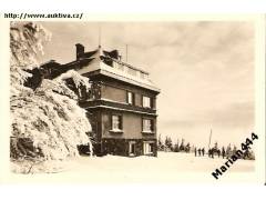 HOTEL BOUŘŇÁK/KRUŠNÉ HORY=HOSPODA/r.1947?/M24-75