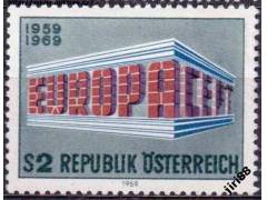 Rakousko **Mi.1291 EUROPA 1969