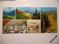 Nízké Tatry: hotel Kosodrevina interiér 1973 VF