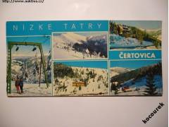 Nízké Tatry: chata na Čertovici hotel Šport 70. léta VF