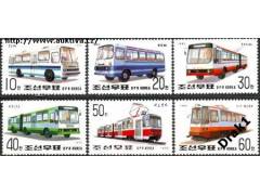 Severní Korea 1992 Autobusy a tramvaje, Michel č.3270-5 **