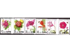 Severní Korea 1992 Květiny, hmyz, Michel č.3309-14 **