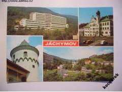 Jáchymov: sanatorium radnice Šlikova věž...(1978)