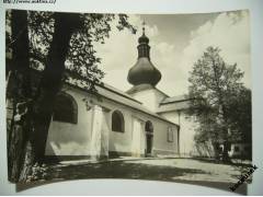 Křemešník (o. Pelhřimov) kostel poutní místo 1962 Orbis
