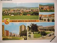 Nové Město na Moravě okénková 1975 sídliště nemocnice