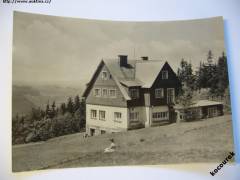 Krkonoše Benecko hotel Panorama 1962 Orbis