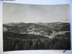 Krkonoše Špindlerův Mlýn celkový pohled 1960 Orbis