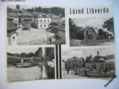 Libverda Lázně: Obří sud, lázeňské domy 1973 Orbis