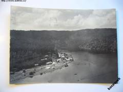 Vranovská přehrada pláž kempink 1965 Orbis
