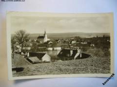 Vyškov Dědice celkový pohled 1951 Orbis MF