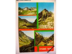 Vysoké Tatry Téryho chata Spišské pleso Prostredný hrot 1977