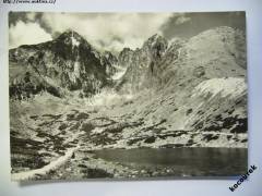 Vysoké Tatry Skalnaté pleso Lomnický štít - 60. léta VF