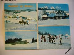 Vysoké Tatry Ždiar lidová architektura lyžařské terény 1984
