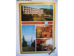 Velká Fatra hotel Hrabovo interiér, lanovka - 1984