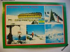 Velká Fatra hotel pod Královou studňou památník SNP - 1977