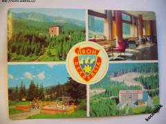 Nízké Tatry Jasná zot. ROH interiér, děts. hřiště - 70. léta