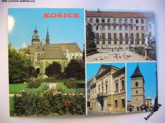 Košice Dóm ulice věž - 80. léta