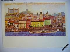 Bratislava: akad. malíř J. Nemčík, umělecká, 80. léta VF