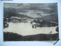 Vysoké Tatry Štrbské pleso letecky - 50. léta Tvar