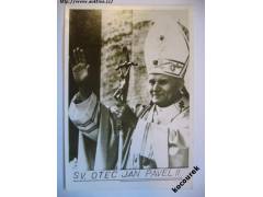 Papež Sv. otec Jan Pavel II. - fotopohlednice VF