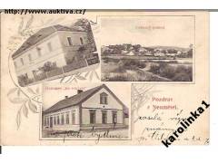 POŠTOVNA NEUMĚTELY + HOSPODA+ŠKOLA / BEROUN  /rok1911*AB2147