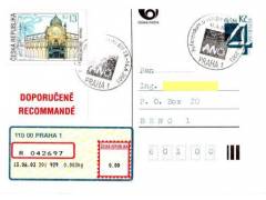 2003 Referendum o vstupu do EU, Příležitostné razítko Praha