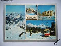 Tatry Smokovce dom Európa elektrická železnica - 1982