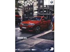 BMW X4 prospekt 2016 SK