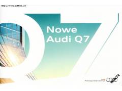 Audi Q7 prospekt 2015 PL