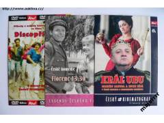 Papírové obaly od DVD, Král Ubu, Florenc 13,30 a Discopříběh
